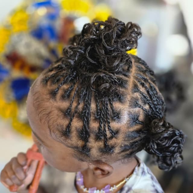 Microloc Maintenance Bundle3 Mes at Knotty Opulence Hair Care Studio in Merida, TX