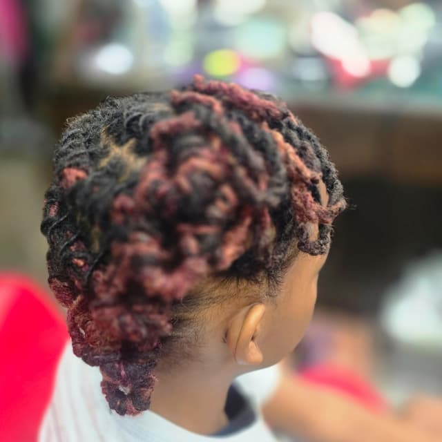 Loc Retwist Bundle 6 Mes at Knotty Opulence Hair Care Studio in Merida, TX