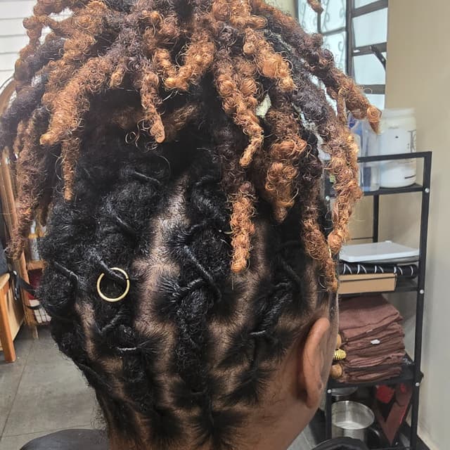 Loc Maintenance Luxe at Knotty Opulence Hair Care Studio in Merida, TX